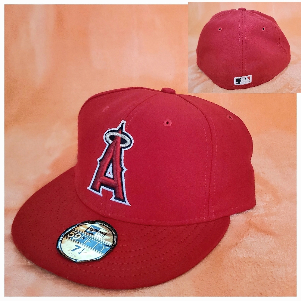 Los Angeles Angels New Era 59Fifty 7¼ Official On-field Baseball Cap NWT